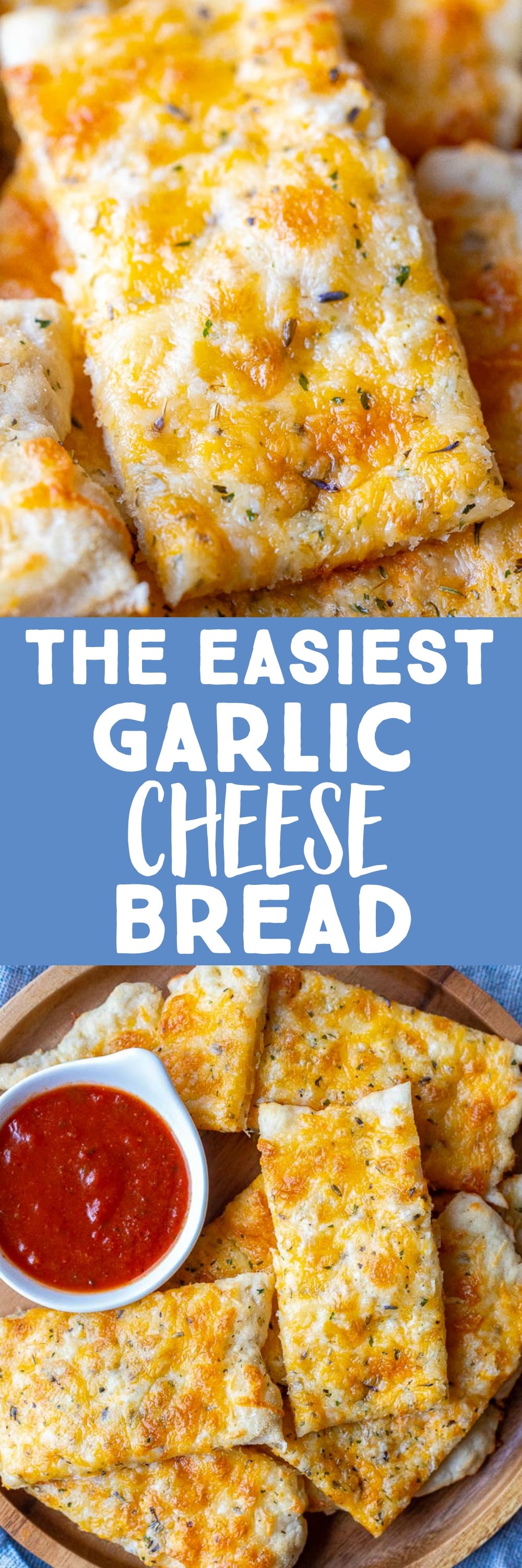 The Easiest Garlic Cheese Bread She Likes Food