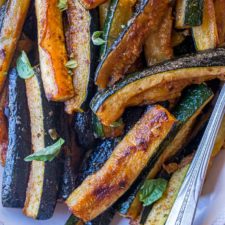 The BEST Roasted Zucchini-image
