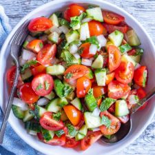 Cucumber Tomato Salad-image