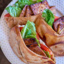 Vegan BLT Pitas-image