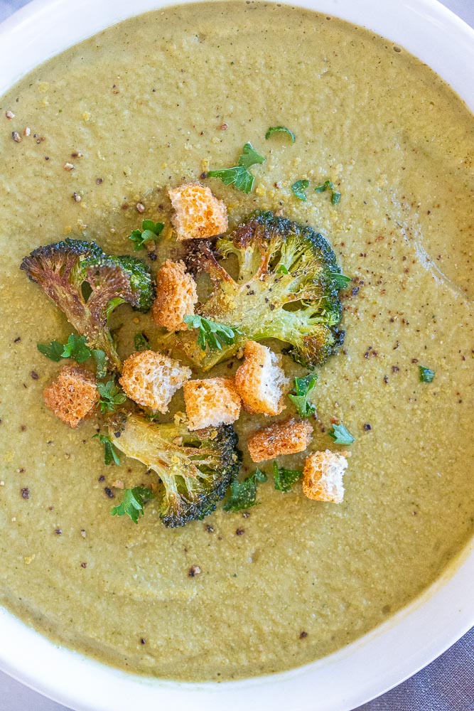 Quick and Healthy Blender Broccoli Soup 