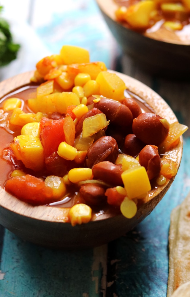 Indian curry in a bowl