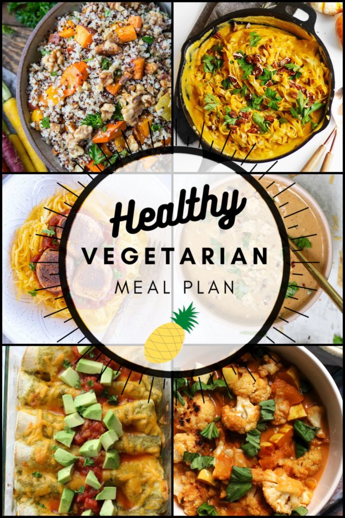 vegetarian meal plan