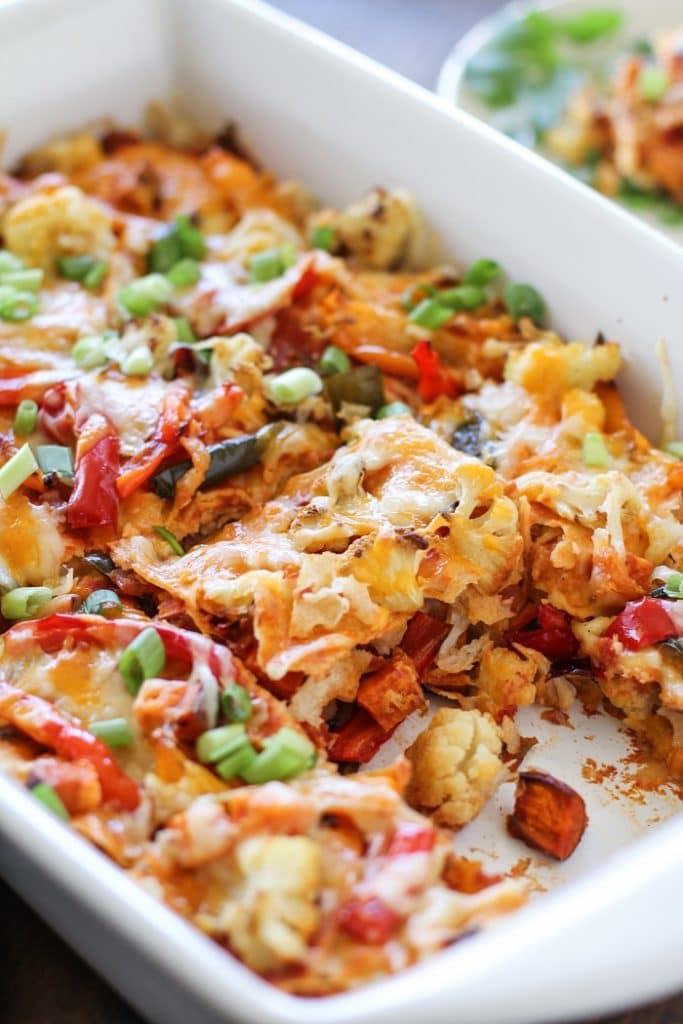 Enchiladas in a pan