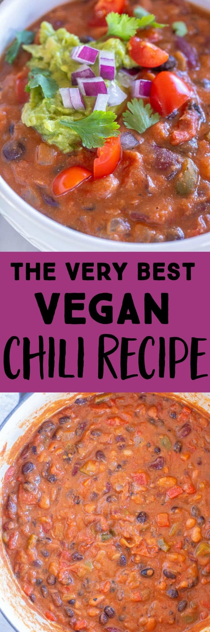 The Best Vegan Chili Recipe - She Likes Food