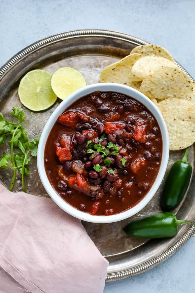 black bean soup