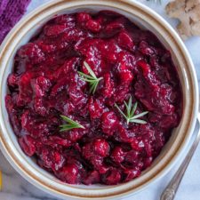 Orange Ginger Cranberry Sauce-image