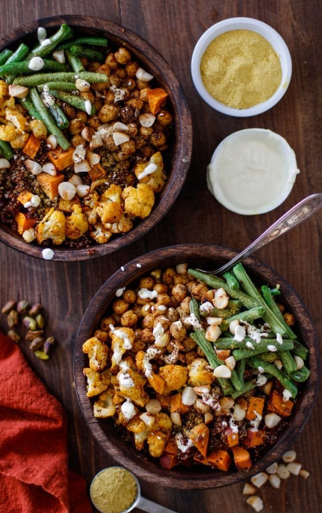 Bowl of Quinoa and Chickpea