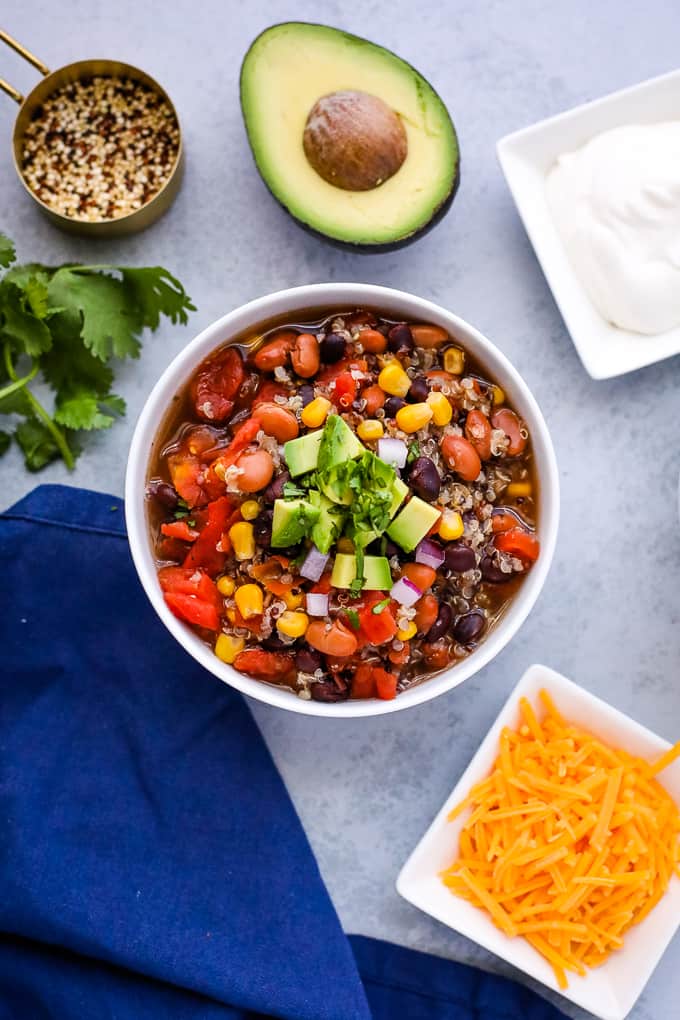 A bowl of chili