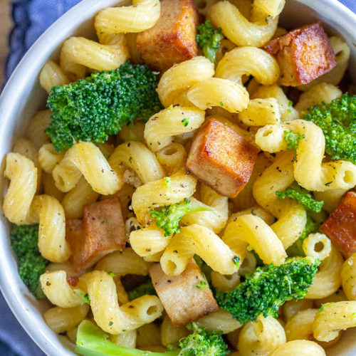 Tofu Broccoli Pasta She Likes Food