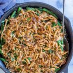 Vegan Green Bean Casserole - She Likes Food