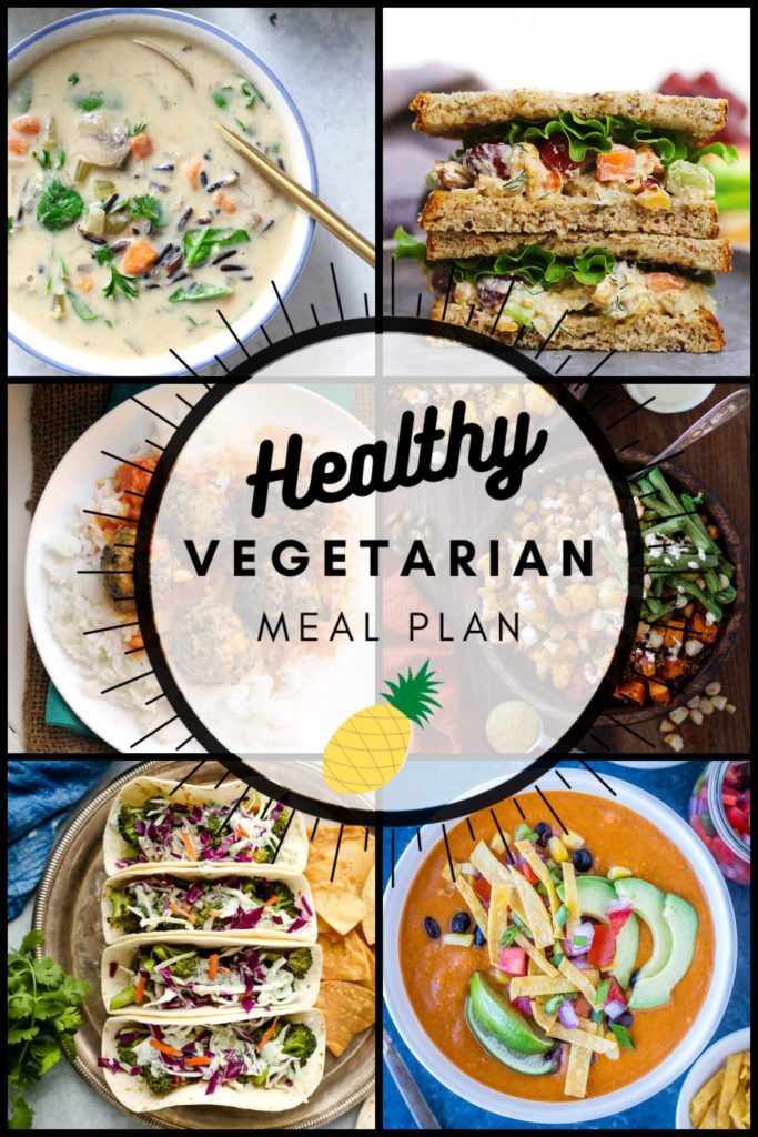 Vegetarian meal plan