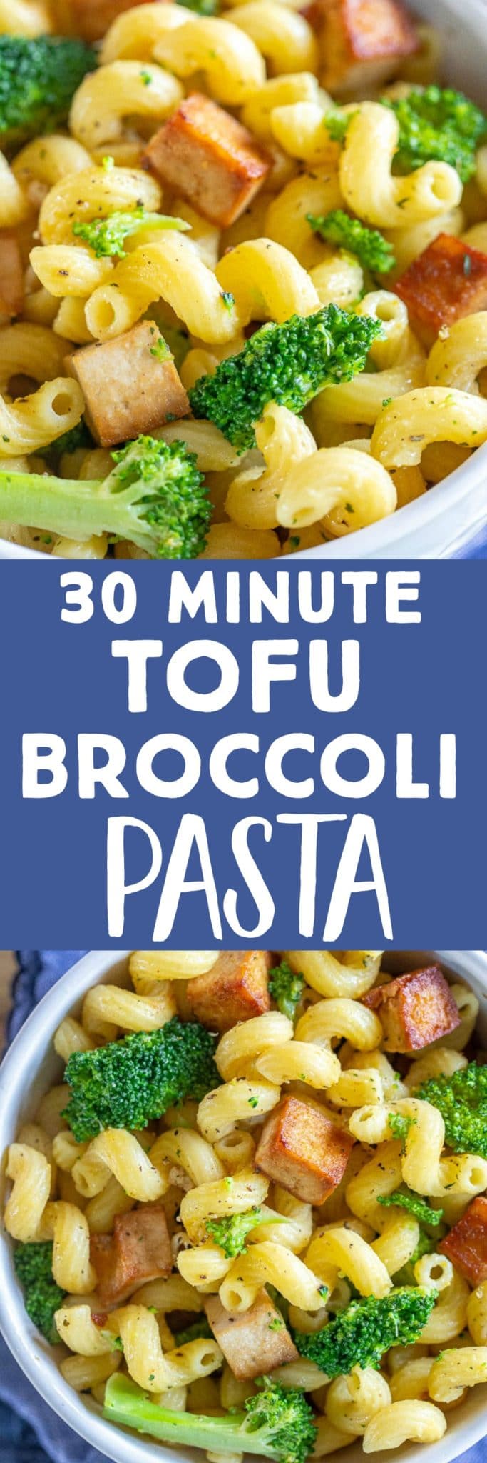 Tofu Broccoli Pasta She Likes Food