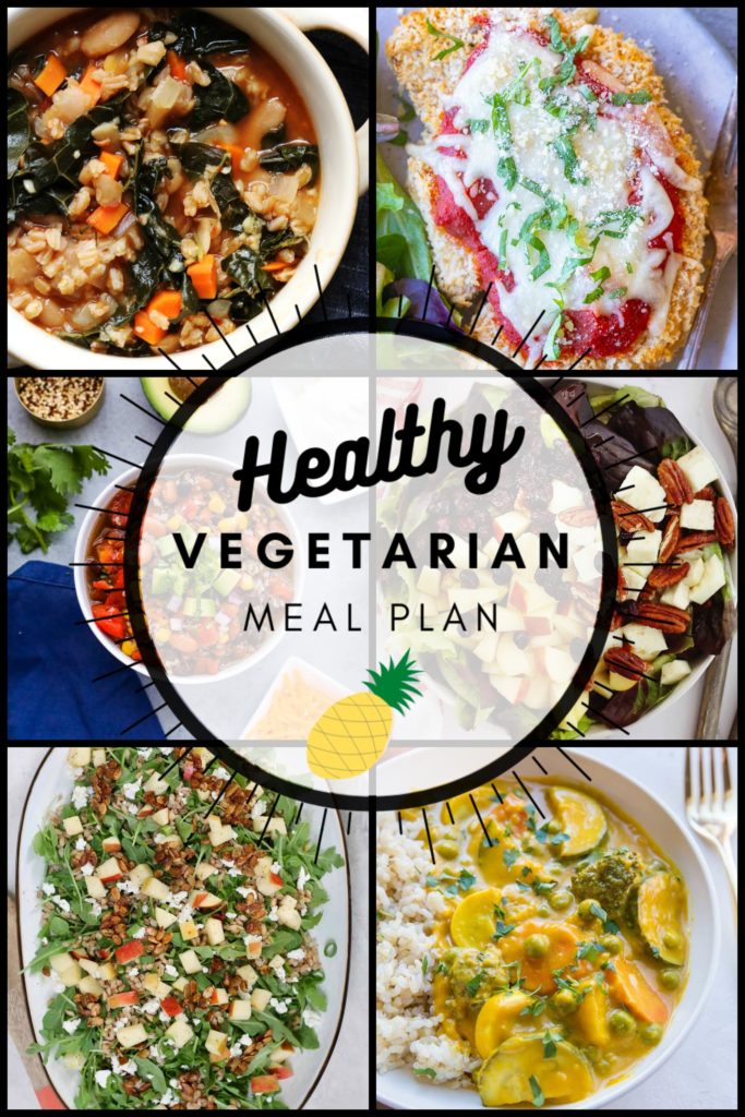 vegetarian meal plan