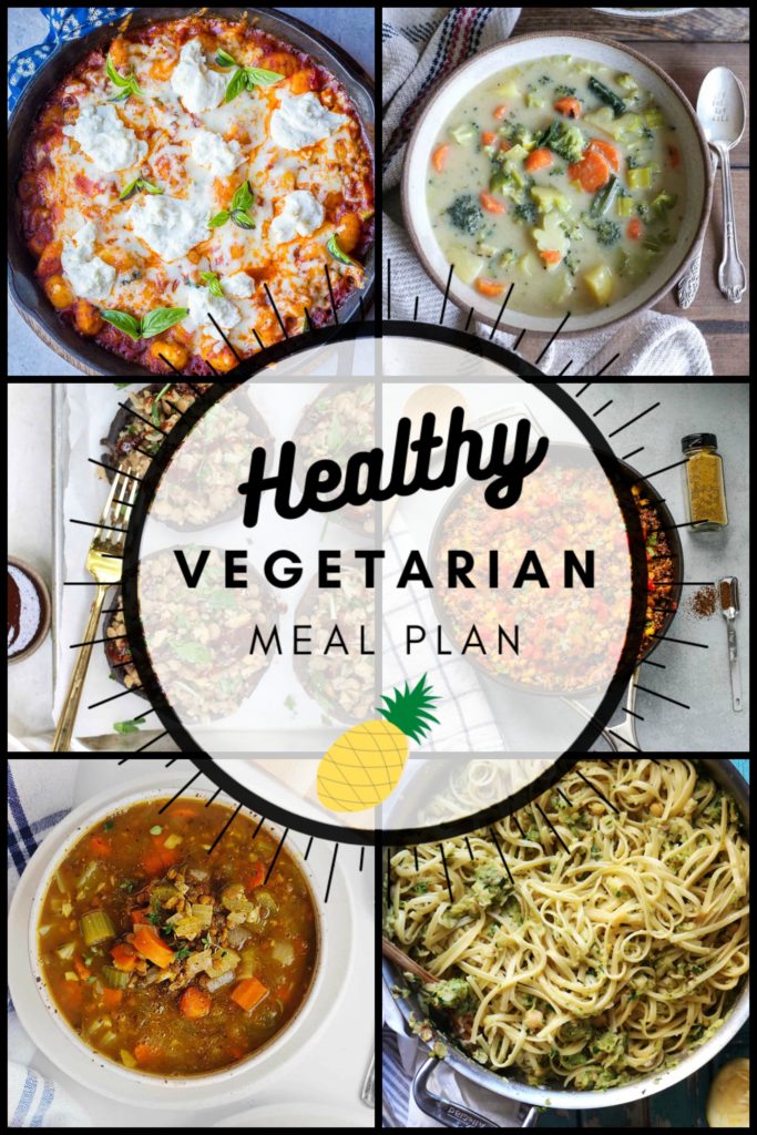 Vegetarian meal plan