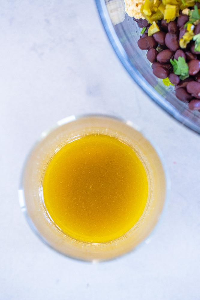 Cilantro Lime Vinaigrette for the chopped salad