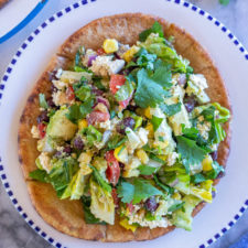 Mexican Chopped Salad Pitas-image