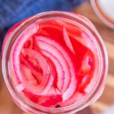 Easy Refrigerator Pickled Onions-image