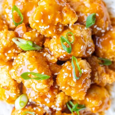 vegan orange chicken