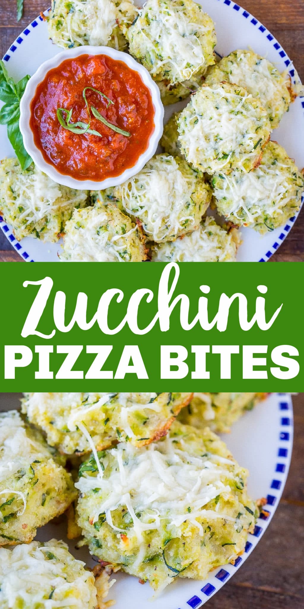 Zucchini Pizza Bites - She Likes Food