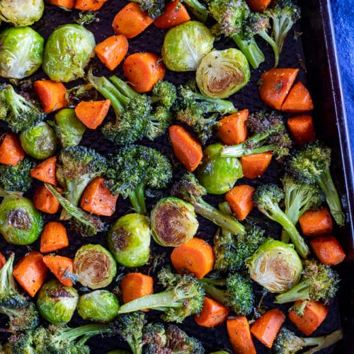 How To Make Easy Roasted Vegetables - She Likes Food