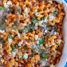 Spinach and Feta Baked Pasta-image