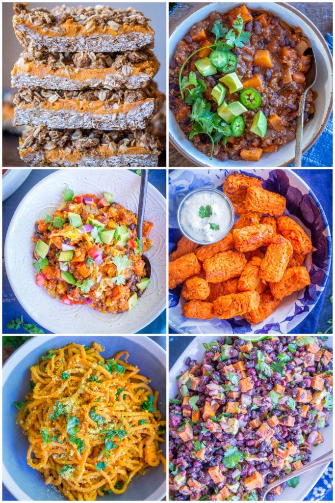 vegan sweet potato recipes