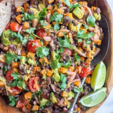 Chipotle Roasted Sweet Potato Salad-image