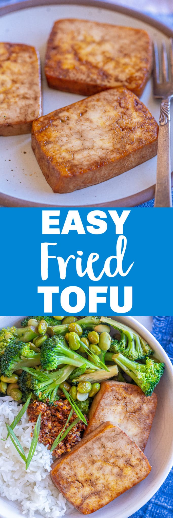 Easy Fried Tofu - She Likes Food