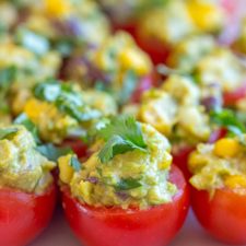 Guacamole Stuffed Tomatoes-image