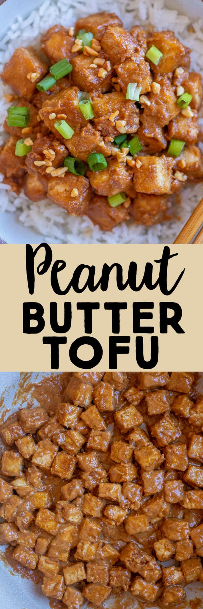 Peanut Butter Tofu - She Likes Food