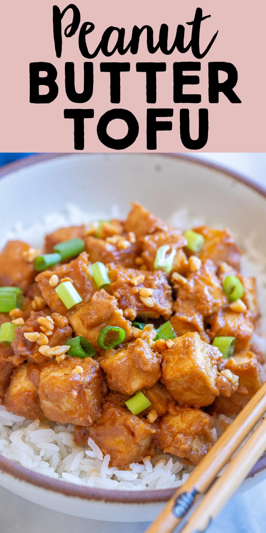 Peanut Butter Tofu - She Likes Food