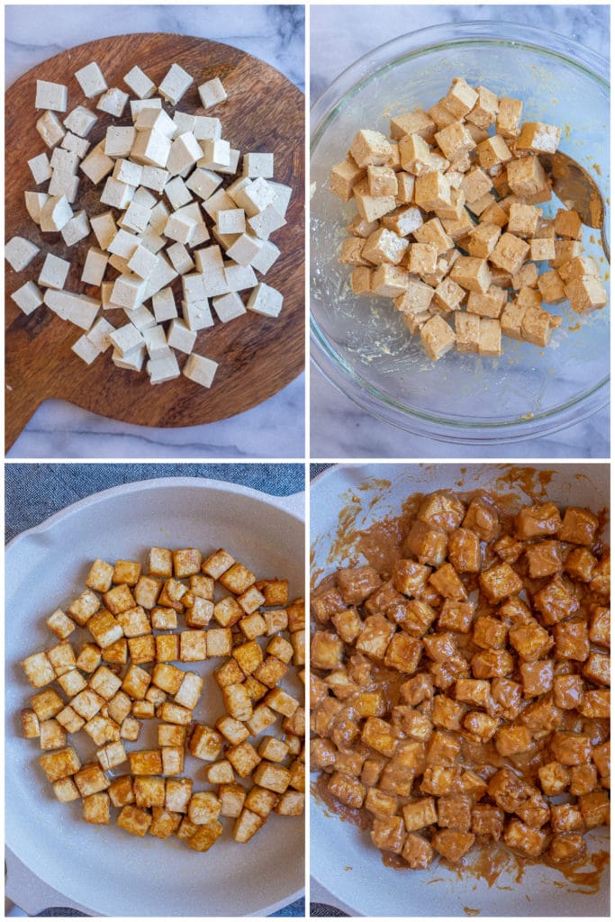 Peanut Butter Tofu - She Likes Food