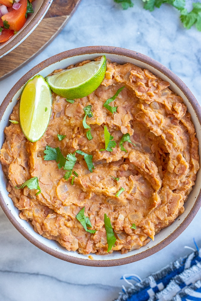 Easy Homemade Refried Beans She Likes Food