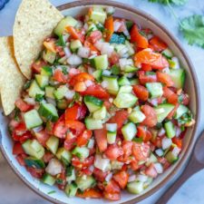 Chunky Cucumber Salsa-image