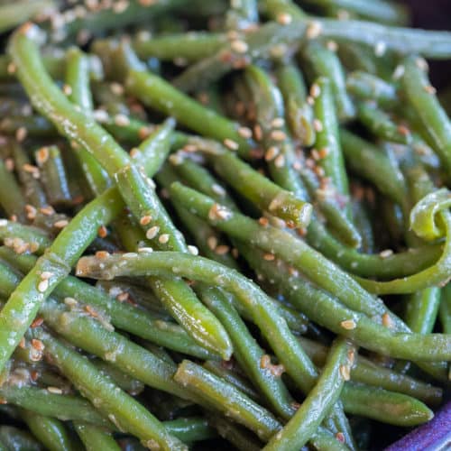 Miso Sesame Green Beans She Likes Food
