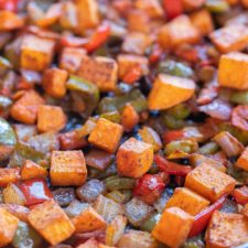Roasted Sweet Potato Hash-image