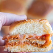 Vegetarian Chickn' Parmesan Sliders-image