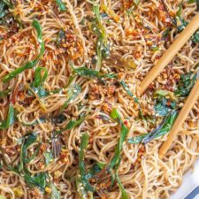 Easy Scallion Soy Noodles-image