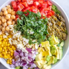 New Mexico Inspired Chopped Salad with Green Chile-image