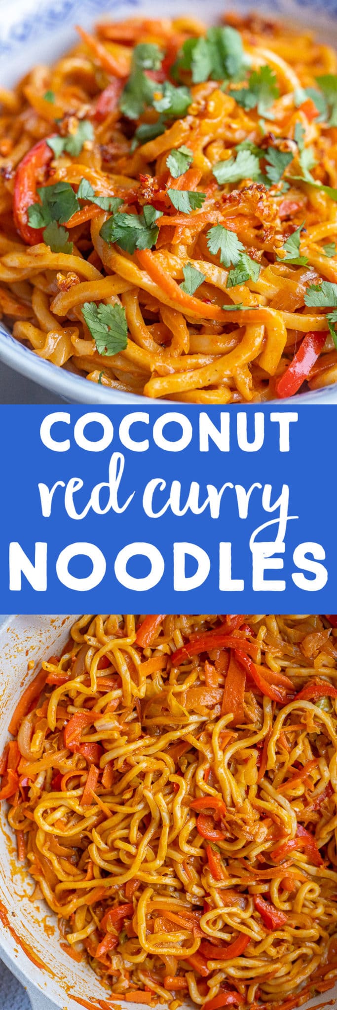 Coconut Red Thai Curry Noodles with Vegetables She Likes Food