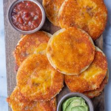 3 Ingredient Cheese Crisps-image