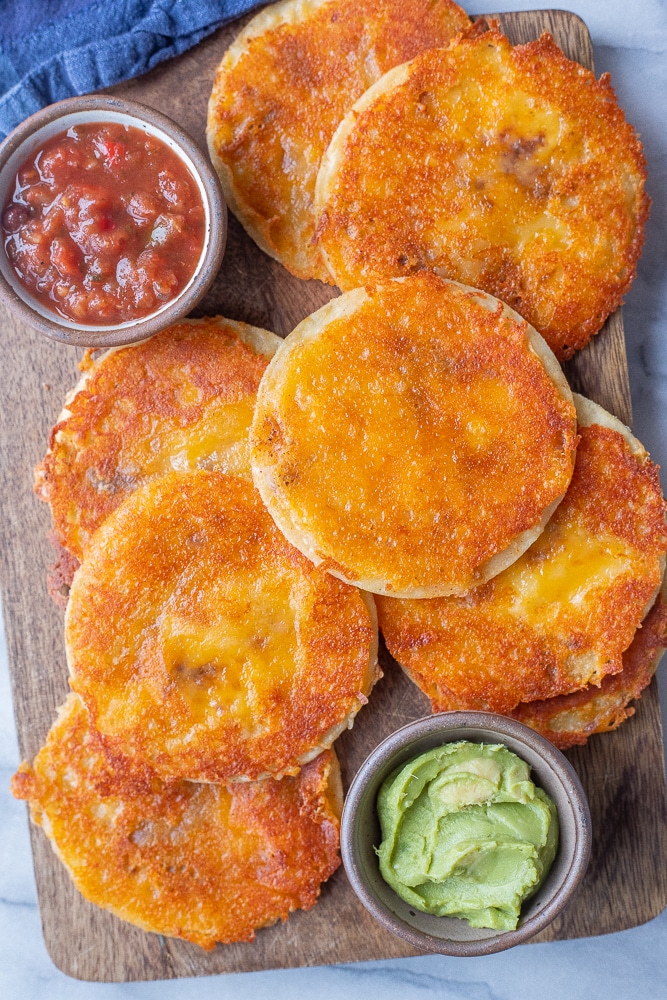 3 Ingredient Cheese Crisps She Likes Food