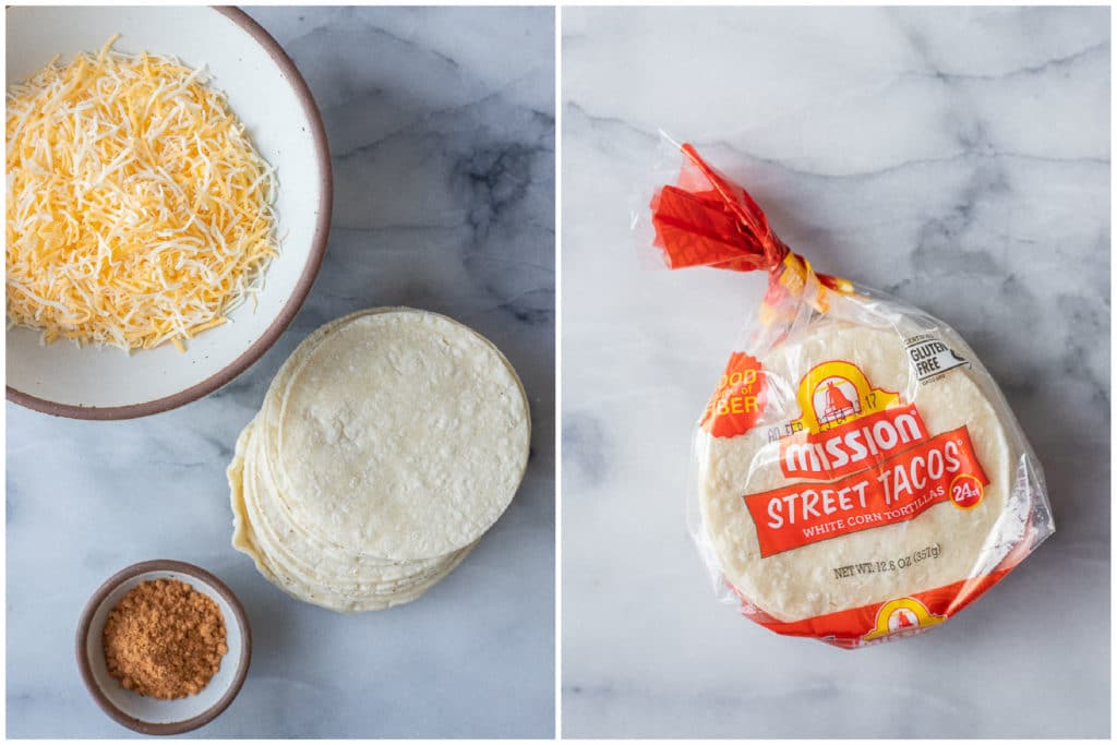 ingredients need to make this easy cheese crisp recipe