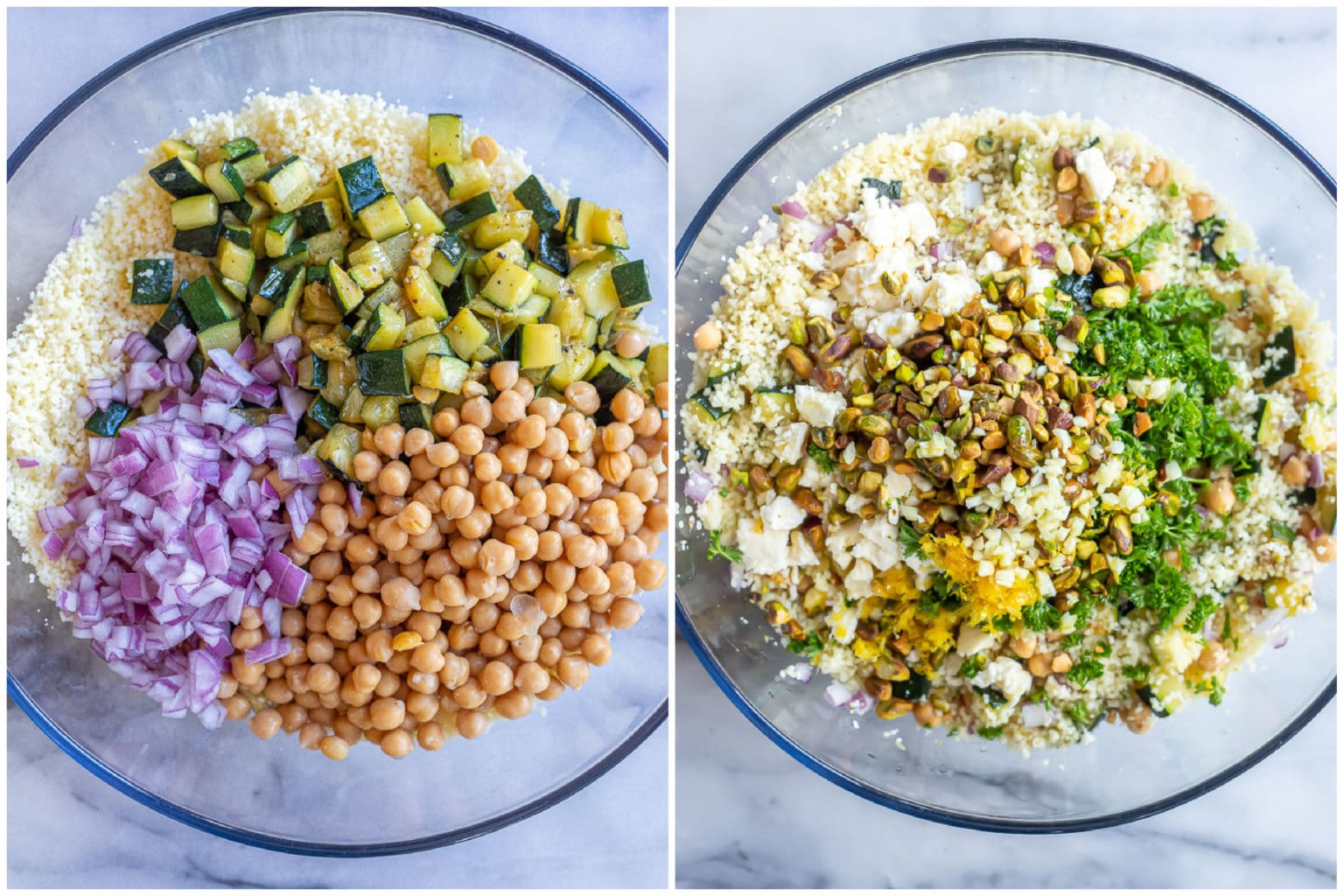 Lemon Zucchini Couscous Salad She Likes Food