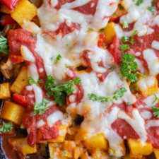 Sheet Pan Polenta Vegetable Bake-image