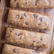 Chocolate Chip Banana Bread Bars-image