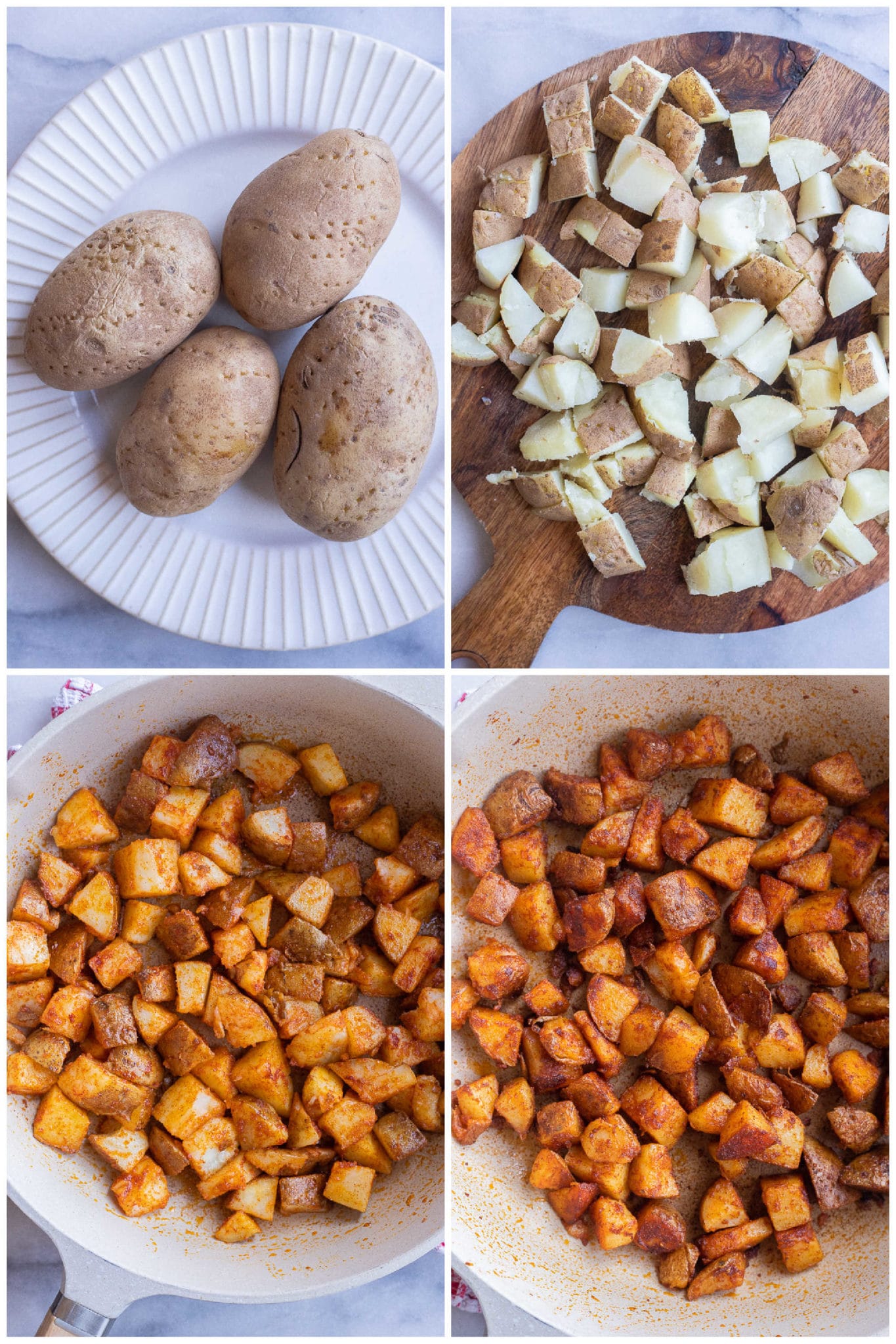 Quick and easy home fries recipe she likes food