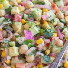 Pickled Onion and Avocado Salad with Cucumber-image