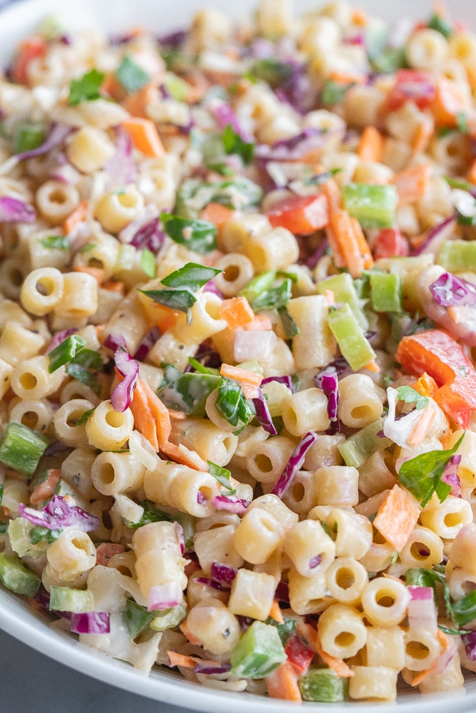 Macaroni Coleslaw Salad She Likes Food